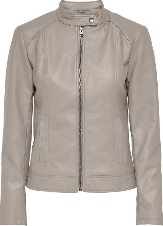 JdY Reissverschluss- Kunstlederjacke (36)