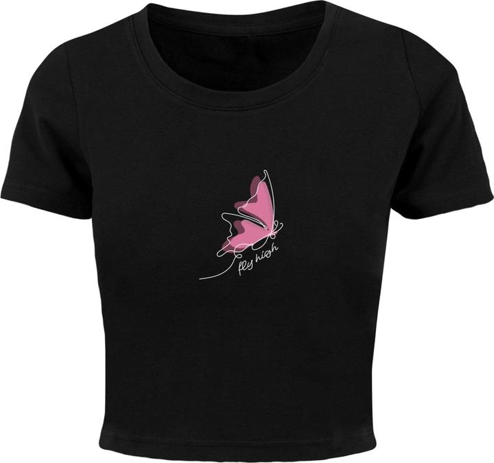 Immagine prodotto Merchcode Donna Fly High Cropped Tee - 118453 (XS)