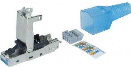 Image du produit Générique Connecteur de terminaison de terrain RJ45 CAT6A STP (STP, CAT6)