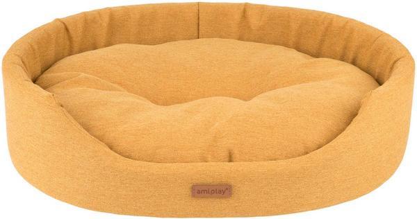 Actual product image amiplay Basket Montana XXL, 86x76x17.5 cm, yellow (Dog)