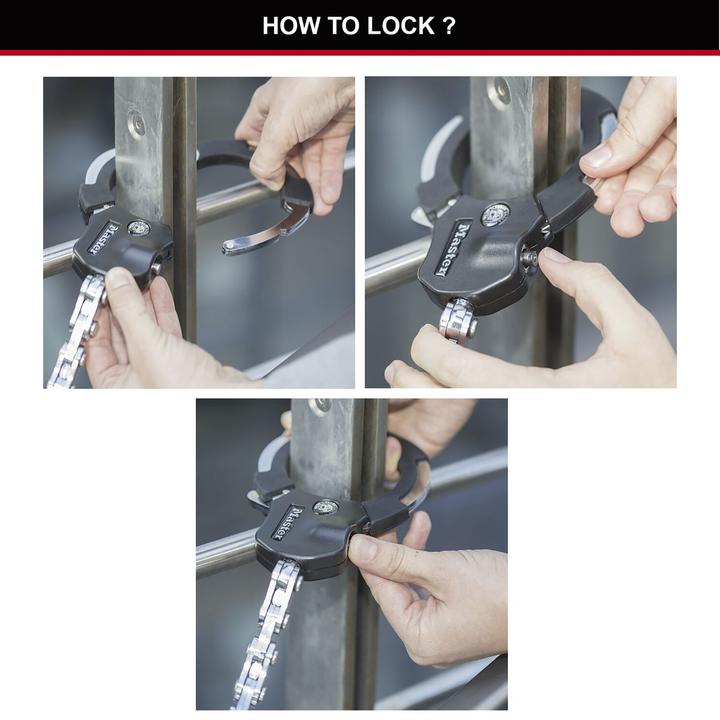 Actual product image Master Lock 8290 Street Cuff (7.60 cm)