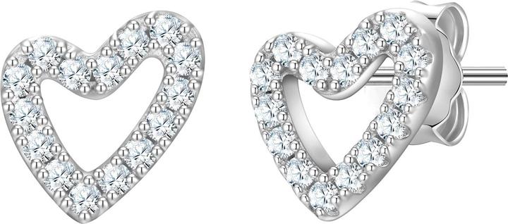 Produktbild Glanzstücke München Damen Ohrringe Herz Sterling Silber - 34516 (Sterling Silber 100%)