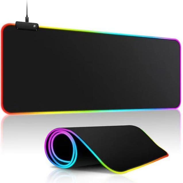 Image du produit MU Classic Tapis de souris de jeu avec éclairage RGB