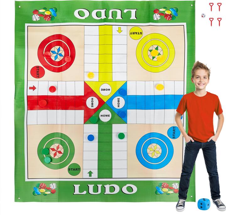 Image du produit Relaxdays Ludo (180 x 160 x 10 cm)