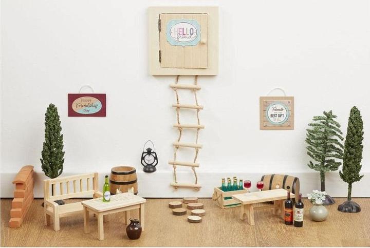 Immagine prodotto Hobby Fun Mini scala in corda per utensili 15 x 4,5 cm