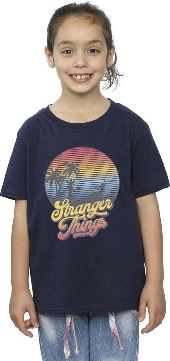 Immagine prodotto Netflix Stranger Things LA Gradient Maglietta Ragazze (140, 146)