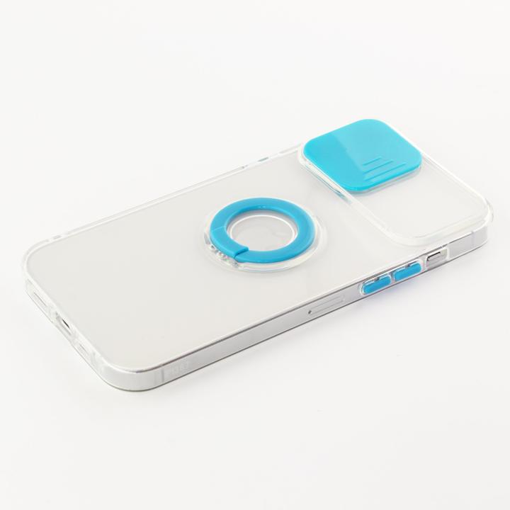 Immagine prodotto PhoneLook Cover con cursore della fotocamera e anello blu (Apple iPhone 14 Pro)