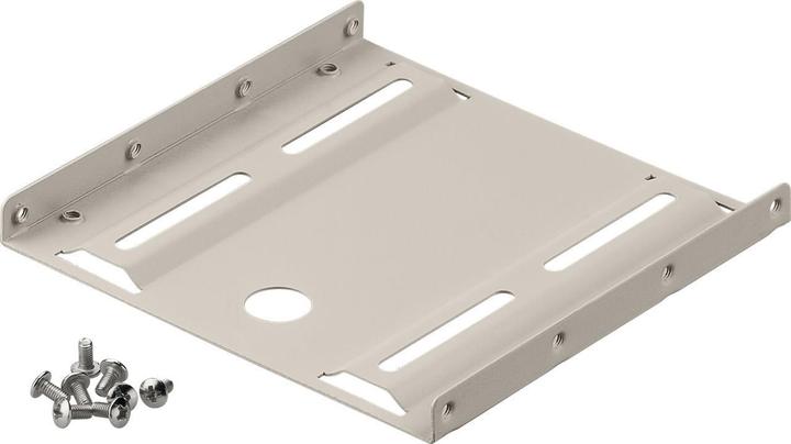 Actual product image Goobay 2.5" Festplatten-Einbaurahmen auf 3.5" Beige