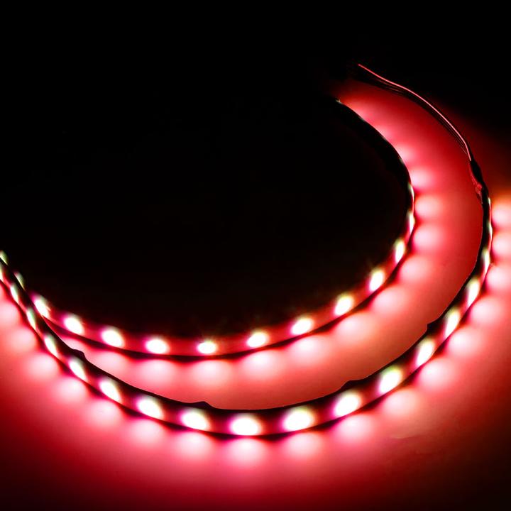 Actual product image Silverstone RGB LED Hub + 2x LED Strips (RGB)