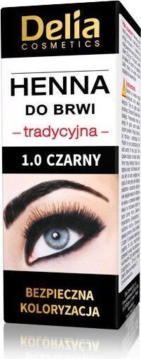 Immagine prodotto Delia Cosmetics Delia Henné per sopracciglia 1.0confezione 2G (Nero)