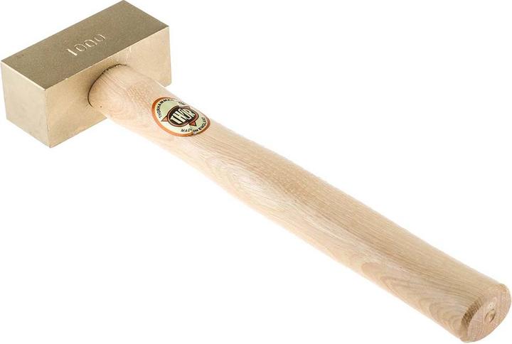 Actual product image Rs Pro Brass square mallet,1000gm (1000 g)