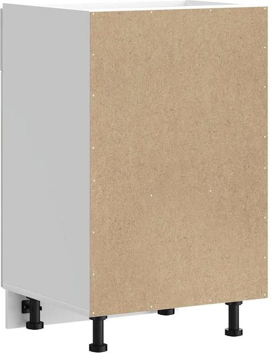 Produktbild VidaXL Küchen-Unterschrank Lucca Betongrau Holzwerkstoff Spülenunterschrank (50 x 46 x 81.5 cm)