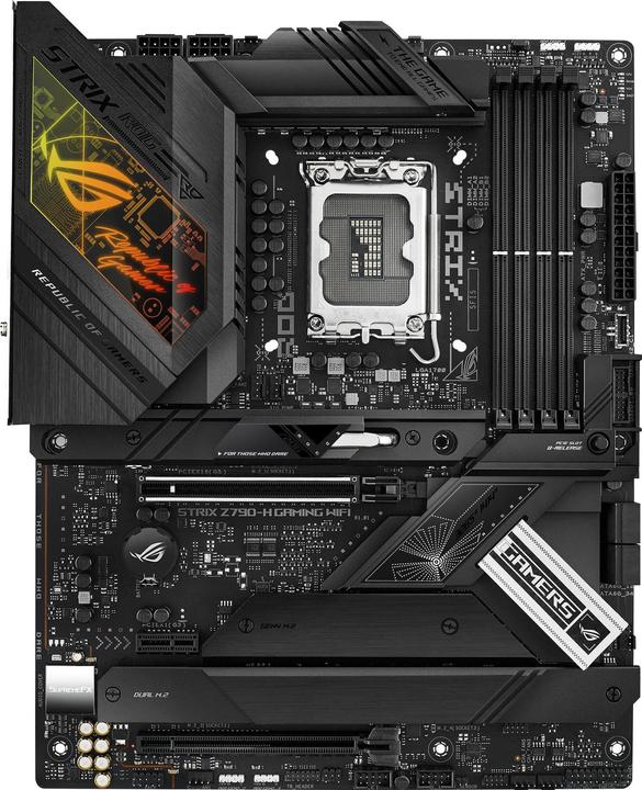 Actual product image ASUS ROG STRIX Z790-H GAMING WIFI (LGA 1700, Intel Z790, ATX)