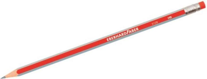 EberhardFaber Bleistift mit Gummitip Standard HB (HB, 1 x)
