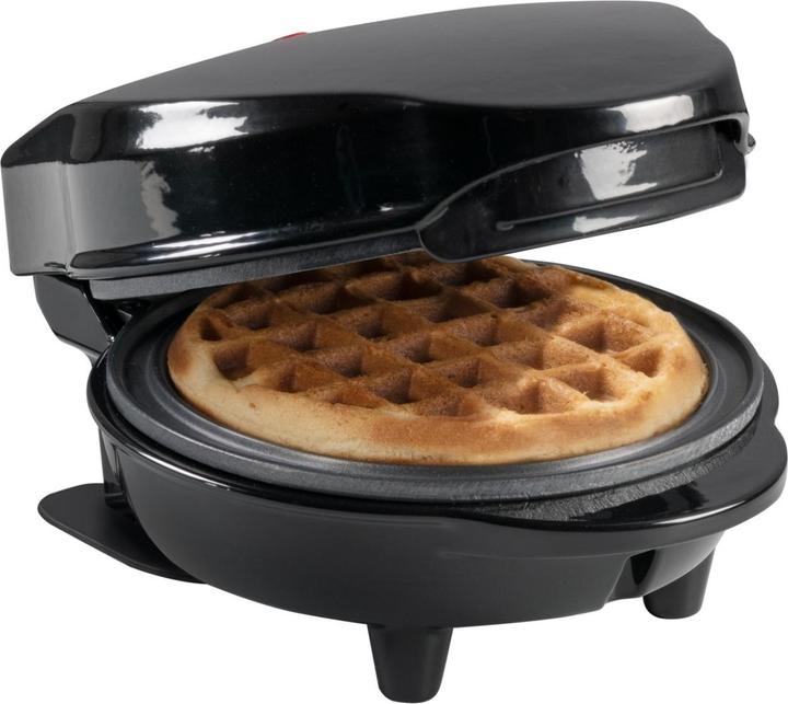 Actual product image Bestron Mini-Waffeleisen für klassische Waffeln, kleiner Waffelmaker mit Antihaftbeschichtung, für K