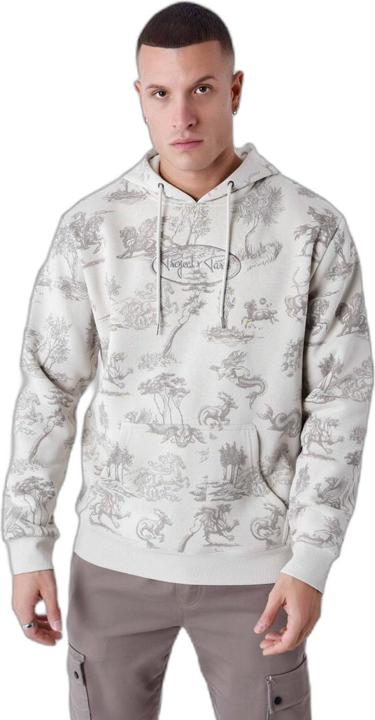 Project X Paris Kapuzen-Sweatshirt mit mythologischem Motiv (M)