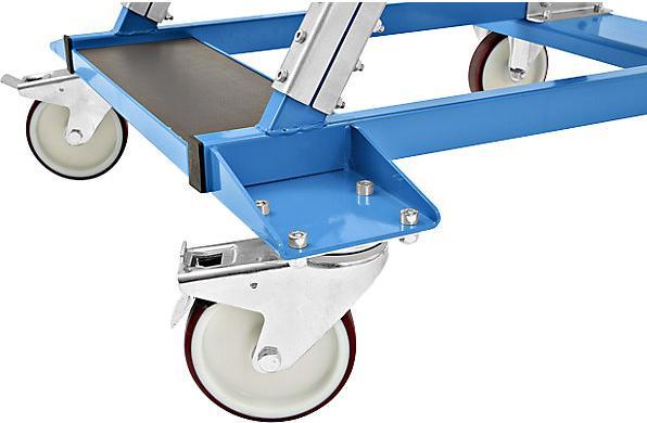 Immagine prodotto eurokraft pro Scala a piattaforma mobile PREMIUM (Scala a pioli, 220 cm)