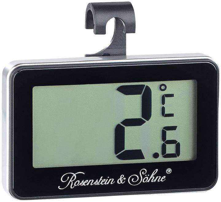 Rosenstein & Söhne Thermomètre numérique pour congélateur et réfrigérateur