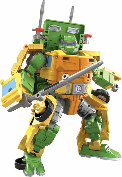 Actual product image Hasbro Transformers x Teenage Mutant Ninja Turtles Party Wallop