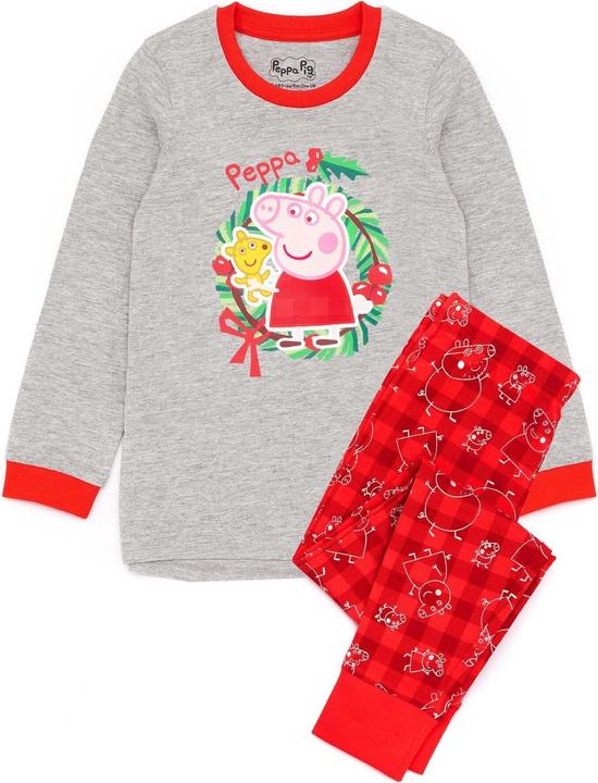 Immagine prodotto Peppa Pig Pigiama da bambina con disegno natalizio (86)