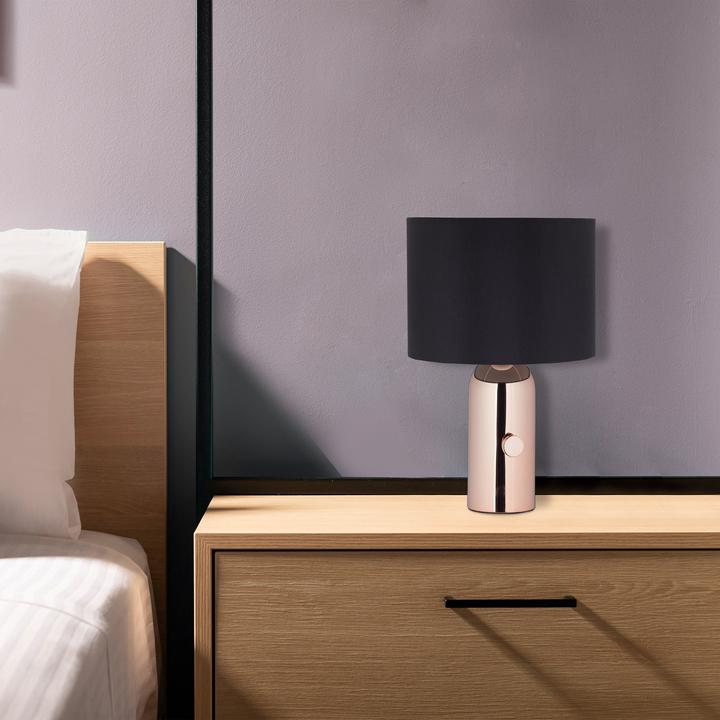 Image du produit Relaxdays Lampe de chevet (E14)