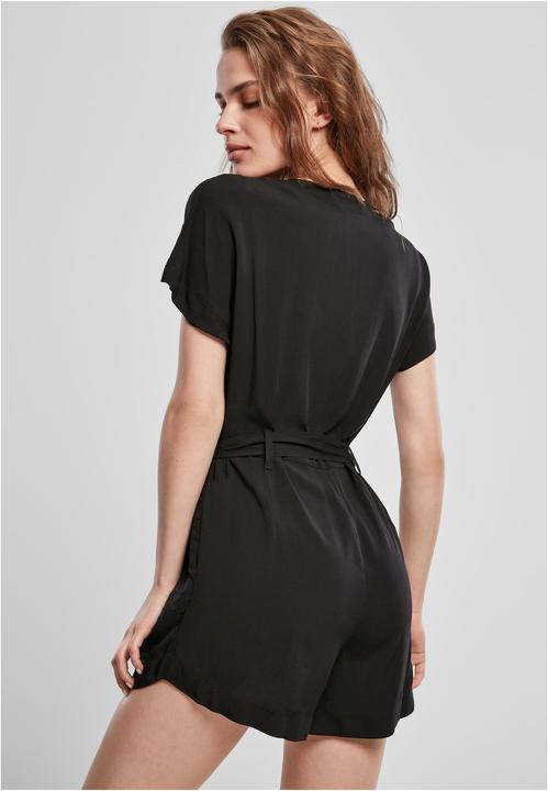 Image du produit Urban Classics Combinaison courte à ceinture en viscose pour dames (XL)