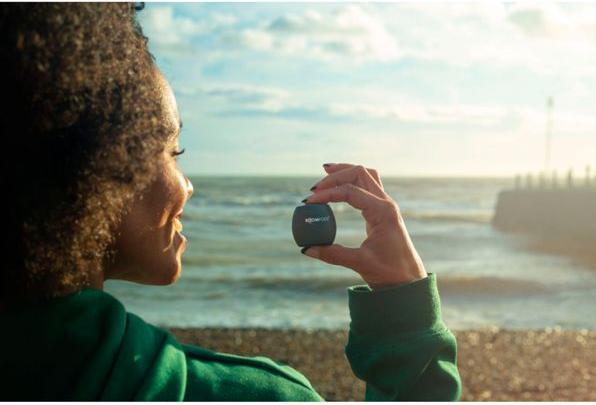 Actual product image Boompods Zero Talk Bluetooth® Speaker Amazon Alexa directly integrated, hands-free, shockproof, w... (5 h, Rechargeable battery operated)