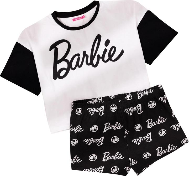 Barbie Schlafanzug mit Shorts