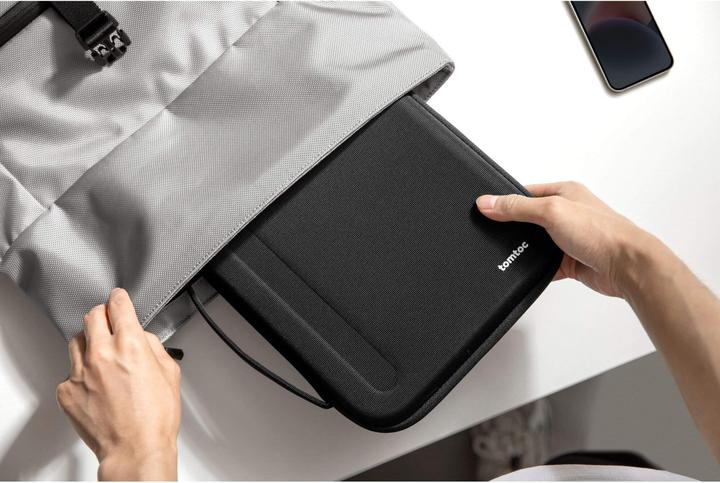 Actual product image tomtoc A06 (12.9") Tablet Case (iPad Pro 12.9 2020 (4. Gen), Microsoft Surface Pro X, XPS 13)
