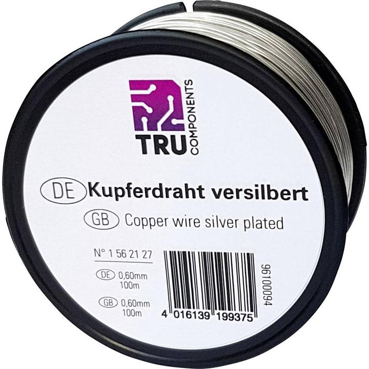Produktbild Tru Components Kupferdraht (22 m)
