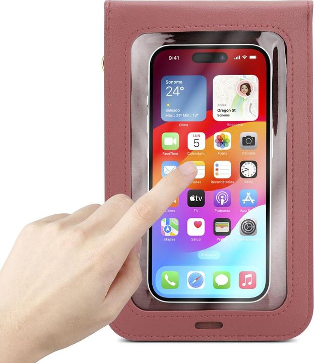 Actual product image Cadorabo Shoulder Bag Phone Case for HTC Desire 300 for Women (HTC Desire 300)