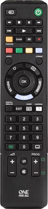 One for All URC 1912 Sony TV (Apparaat-specifieke afstandsbediening, Infrarood)
