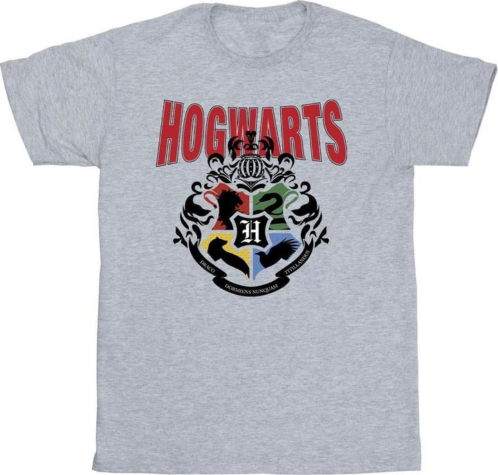 Actual product image Boys Hogwarts Emblem T-Shirt (128)