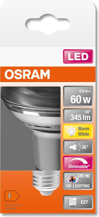 Image du produit Osram Superstar R63 (E27, 5.90 W, 350 lm, 1 x, G)