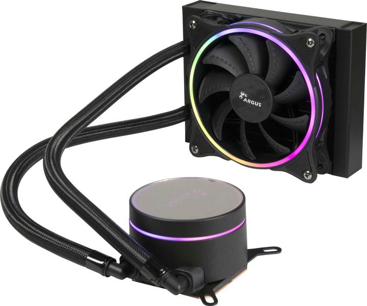 Intertech INTER-TECH Argus Iceman LC120 RGB AiO - Water cooling with RGB lighting for all common sockets