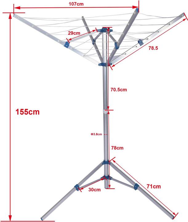 Actual product image Wiltec Mobile rotary dryer (16 m)