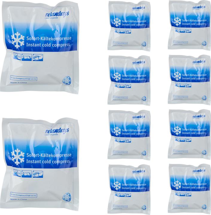 Relaxdays Kühlpack-Set (1 x, 271.88 ml, 100 g)
