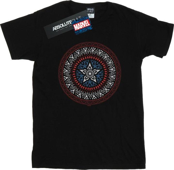 Produktbild Captain America Ornamental Shield TShirt (XXL)