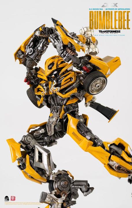 Actual product image ThreeZero Transformers: The Last Knight figurine 1/6 DLX Bumblebee 21 cm