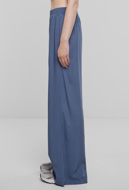 Actual product image Urban Classics Ladies Wide Leg Viscose Pants - 70747 (XS)