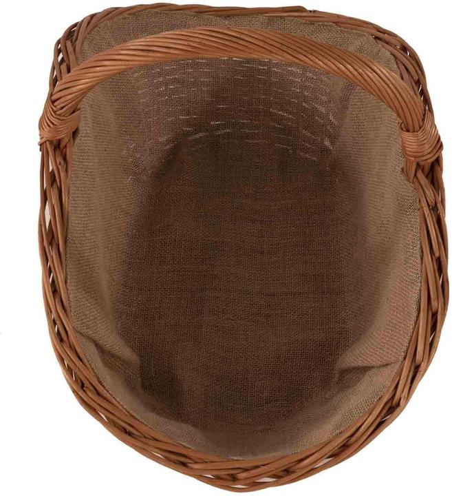 Image du produit Decorwelt Panier à bois pour cheminée
