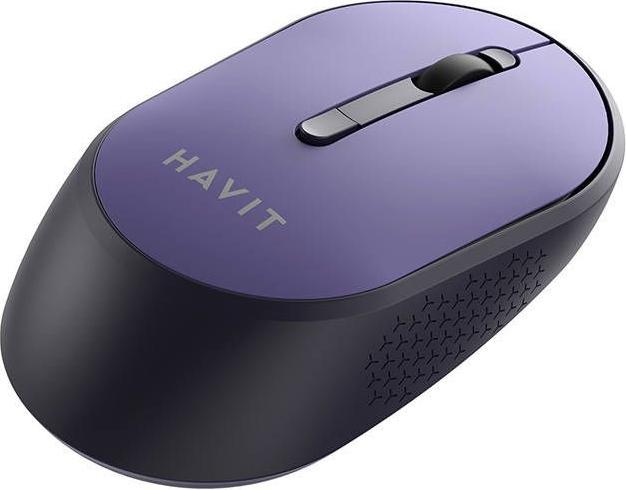 Actual product image Havit Universal wireless mouse MS78GT (purple) (Wireless)