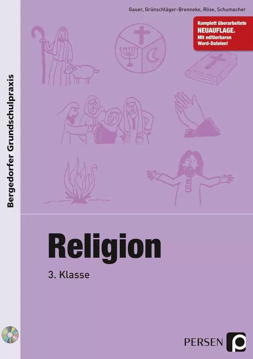 Actual product image Religion - 3. Klasse (German, Gauer, Schumacher, Röse, Grünschläger-Brenneke, 2022)