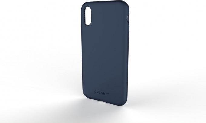 Actual product image Cygnett Skin Soft feel Case for iPhone XS/X - Navy (Apple iPhone X, Apple iPhone XS)