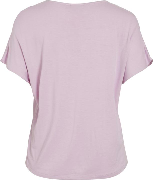 Actual product image Vila V-neck top with short sleeves (42)