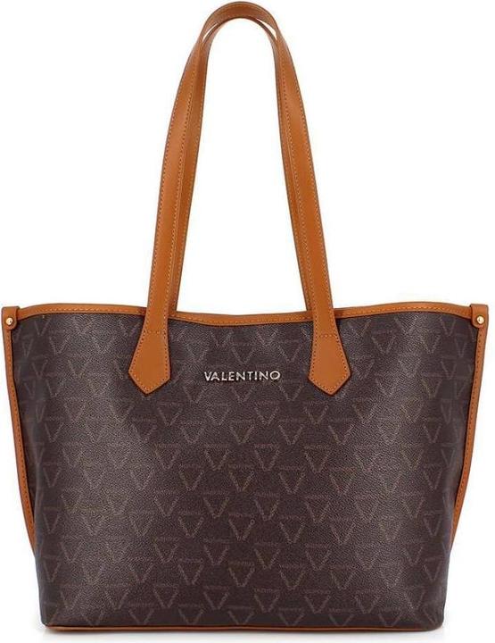 Actual product image Valentino Lady Re shopping bag - brown, leather