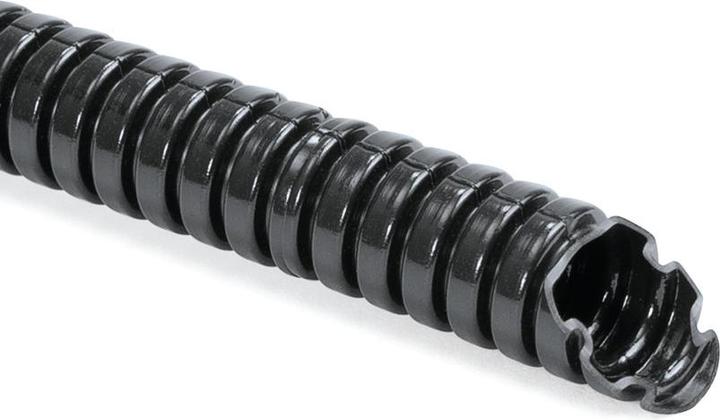 Actual product image HellermannTyton Cable conduit nominal width=56 black (Cable conduit, 5.65 cm)