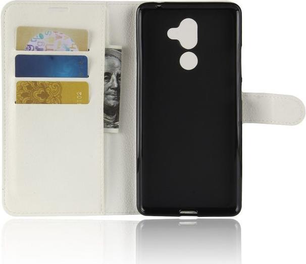 Actual product image MU Classic Litchi Leather Bookcover Series (Nokia 7 Plus)