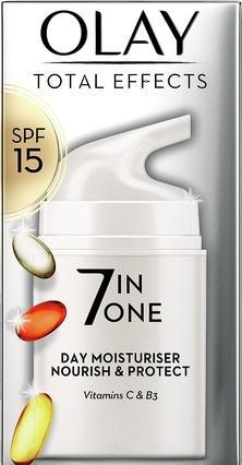 Immagine prodotto Olay Total Effects 7-In-1 Idratante Anti-Età con SPF15 Niacinamide Vitamina C ed E 50ml