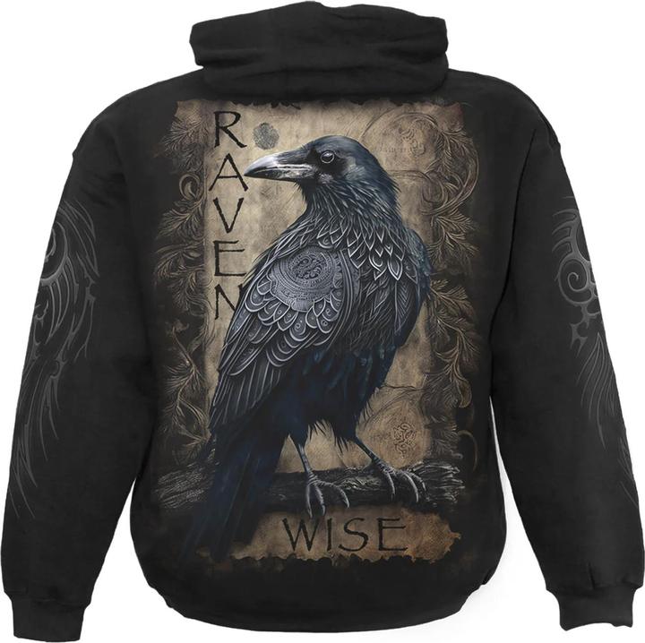 Immagine prodotto Spiral Raven Wise Felpa con Cappuccio Adulto Unisex (M)